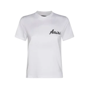 WHITE COTTON T-SHIRT