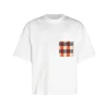 WHITE COTTON T-SHIRT