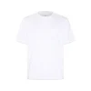 WHITE COTTON T-SHIRT