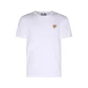 WHITE COTTON T-SHIRT
