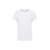 WHITE COTTON T-SHIRT