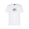 WHITE COTTON T-SHIRT