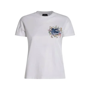 WHITE COTTON T-SHIRT