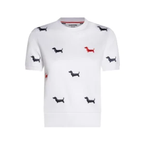 WHITE COTTON T-SHIRT