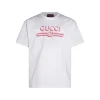 WHITE COTTON T-SHIRT