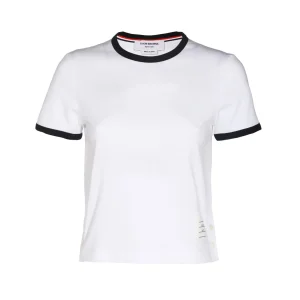 WHITE COTTON T-SHIRT