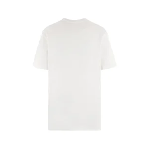 WHITE COTTON T-SHIRT