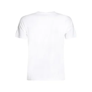 WHITE COTTON T-SHIRT
