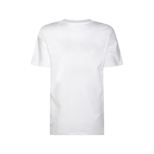 WHITE COTTON T-SHIRT