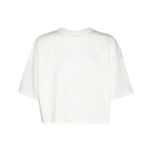 WHITE COTTON T-SHIRT