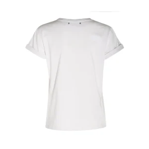 WHITE COTTON T-SHIRT