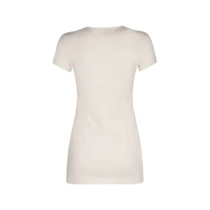 WHITE COTTON T-SHIRT