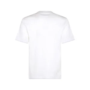 WHITE COTTON T-SHIRT