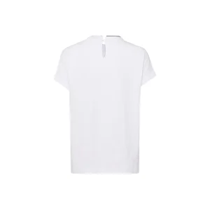 WHITE COTTON T-SHIRT