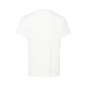 WHITE COTTON T-SHIRT