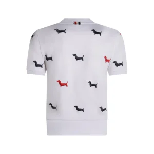 WHITE COTTON T-SHIRT