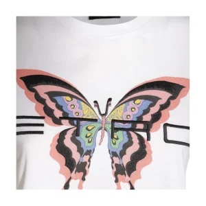 WHITE COTTON T-SHIRT