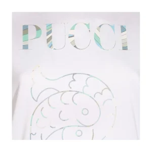 WHITE COTTON T-SHIRT