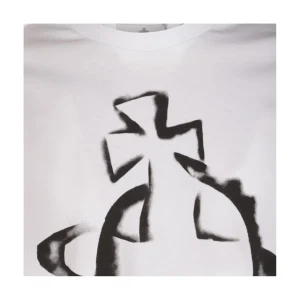 WHITE COTTON T-SHIRT
