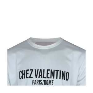 WHITE COTTON T-SHIRT