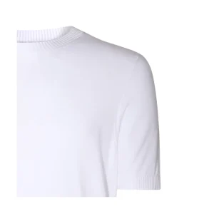 WHITE COTTON T-SHIRT
