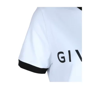 WHITE COTTON T-SHIRT