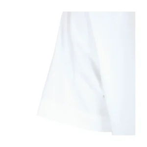 WHITE COTTON T-SHIRT