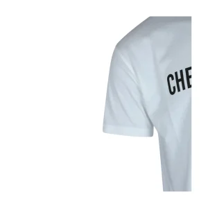 WHITE COTTON T-SHIRT
