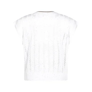 WHITE KNITWEAR