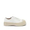 WHITE LEATHER PABLO SNEAKERS