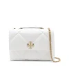 WHITE LEATHER SHOULDER BAG