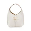 WHITE LEATHER SHOULDER BAG