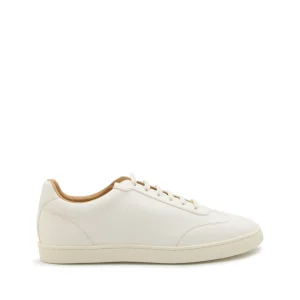 WHITE LEATHER SNEAKERS