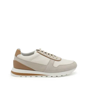 WHITE LEATHER SNEAKERS