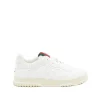 WHITE LEATHER SNEAKERS