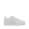 WHITE LEATHER SNEAKERS
