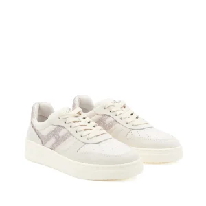 WHITE LEATHER SNEAKERS