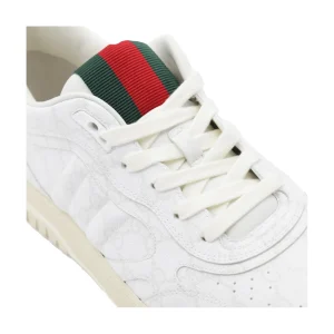 WHITE LEATHER SNEAKERS
