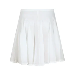 WHITE MINI SKIRT