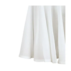 WHITE MINI SKIRT