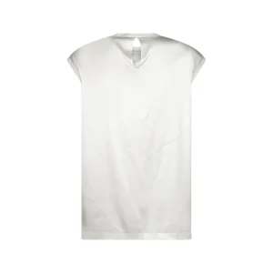 WHITE SILK SHIRT