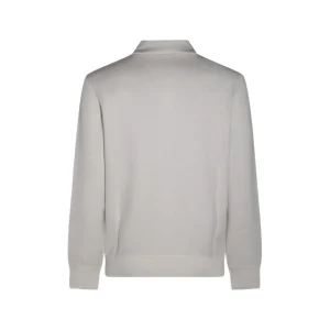 WHITE WOOL KNITWEAR
