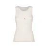 WHITE WOOL TOP