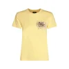 YELLOW COTTON T-SHIRT